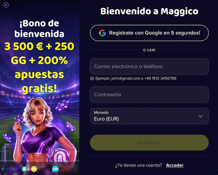 Maggico Casino es-cl reg