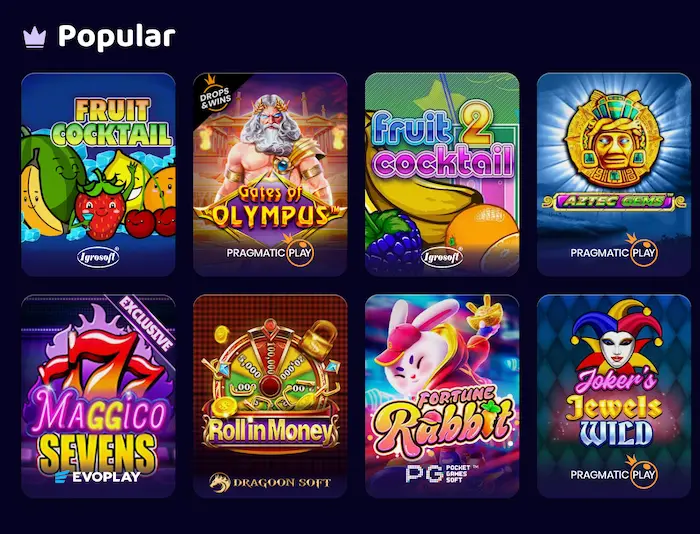 Maggico Casino Juegos